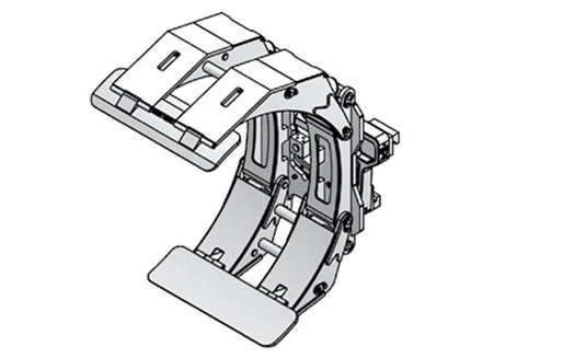 Paper roll Clamp